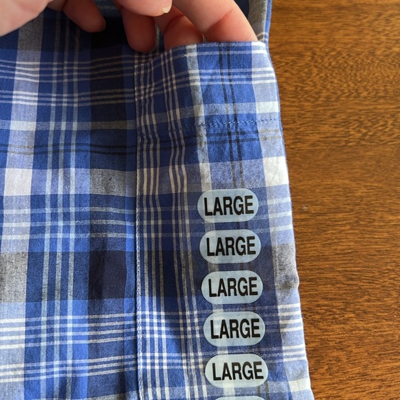 Polo by Ralph Lauren Andy Camp 100% Cotton short sleeve button down shirt, Large - Picture 3 of 5